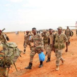 Farmajo deploys more troops along the Somali-Kenyan border.