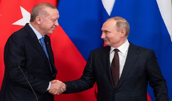 Russia's Putin says Erdogan helping to end war but Zelenskiy not ready ...